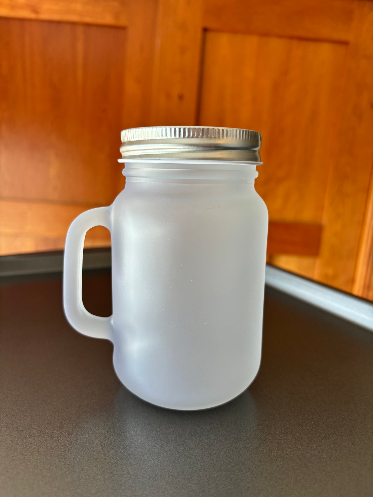 12 oz Frosted Glass Mugs